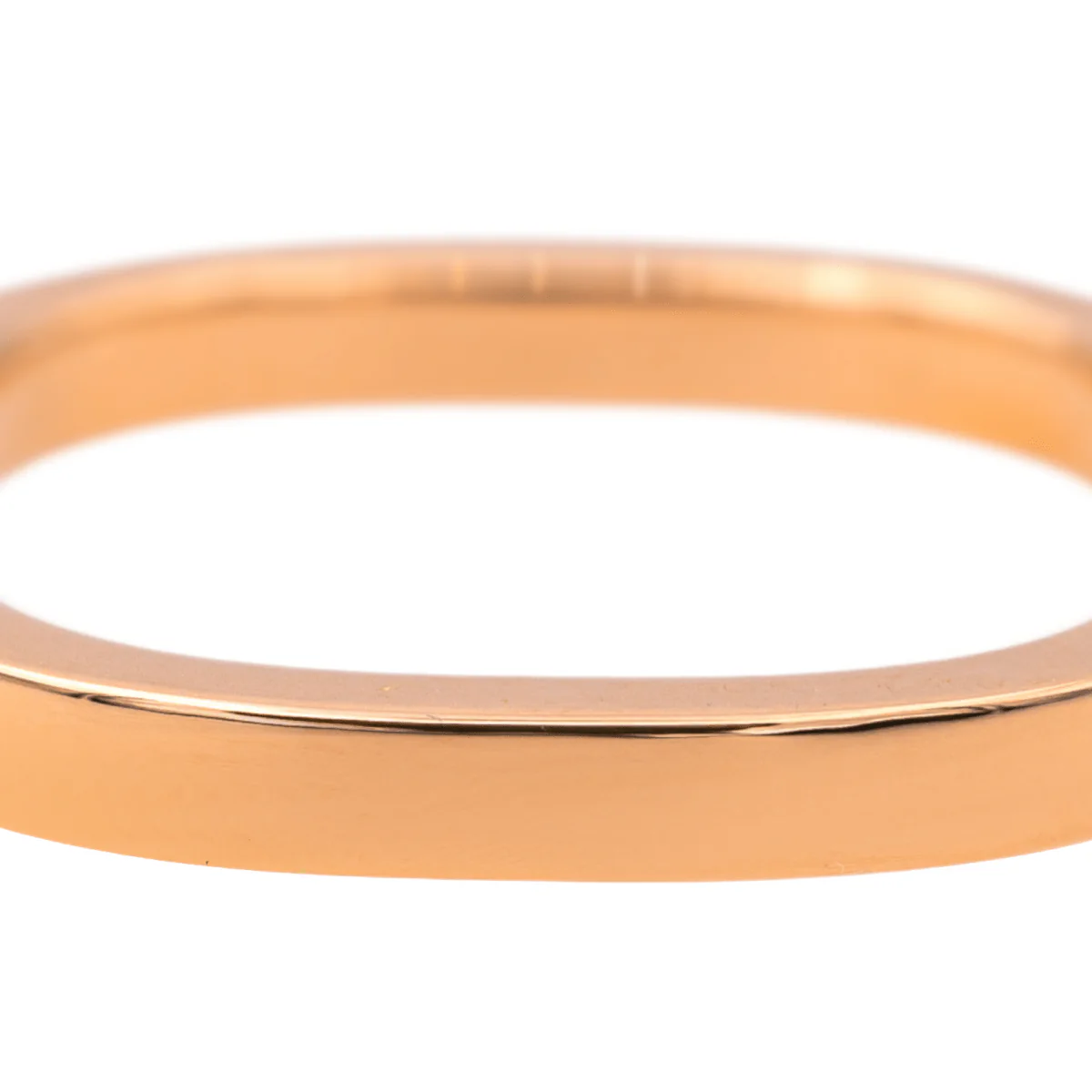 DINH VAN "Square" wedding band in rose gold - Image 3