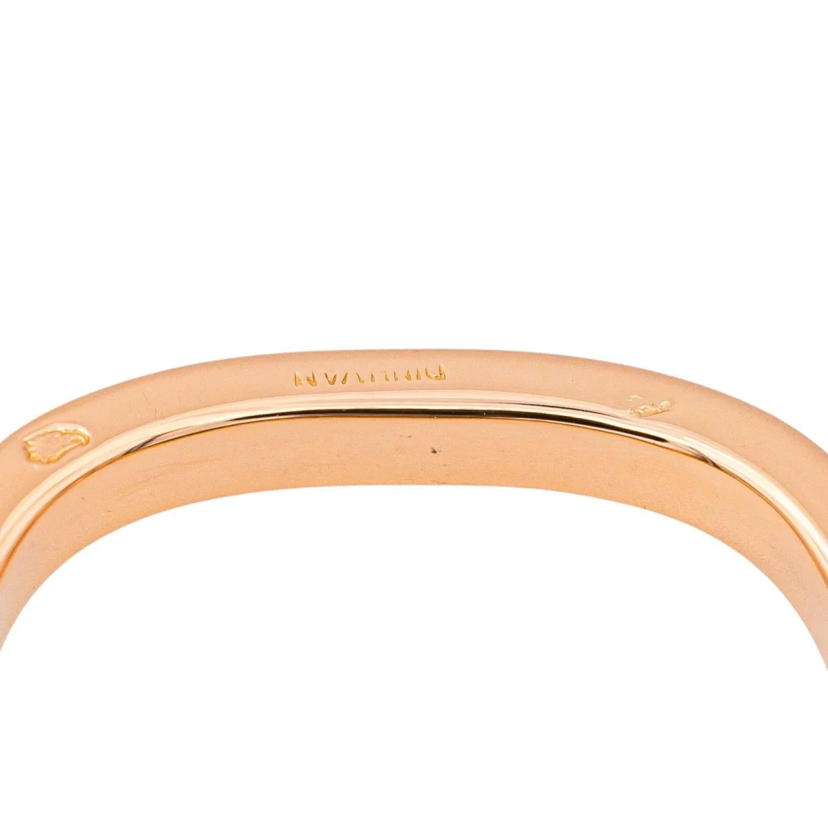 DINH VAN "Square" wedding band in rose gold - Image 5