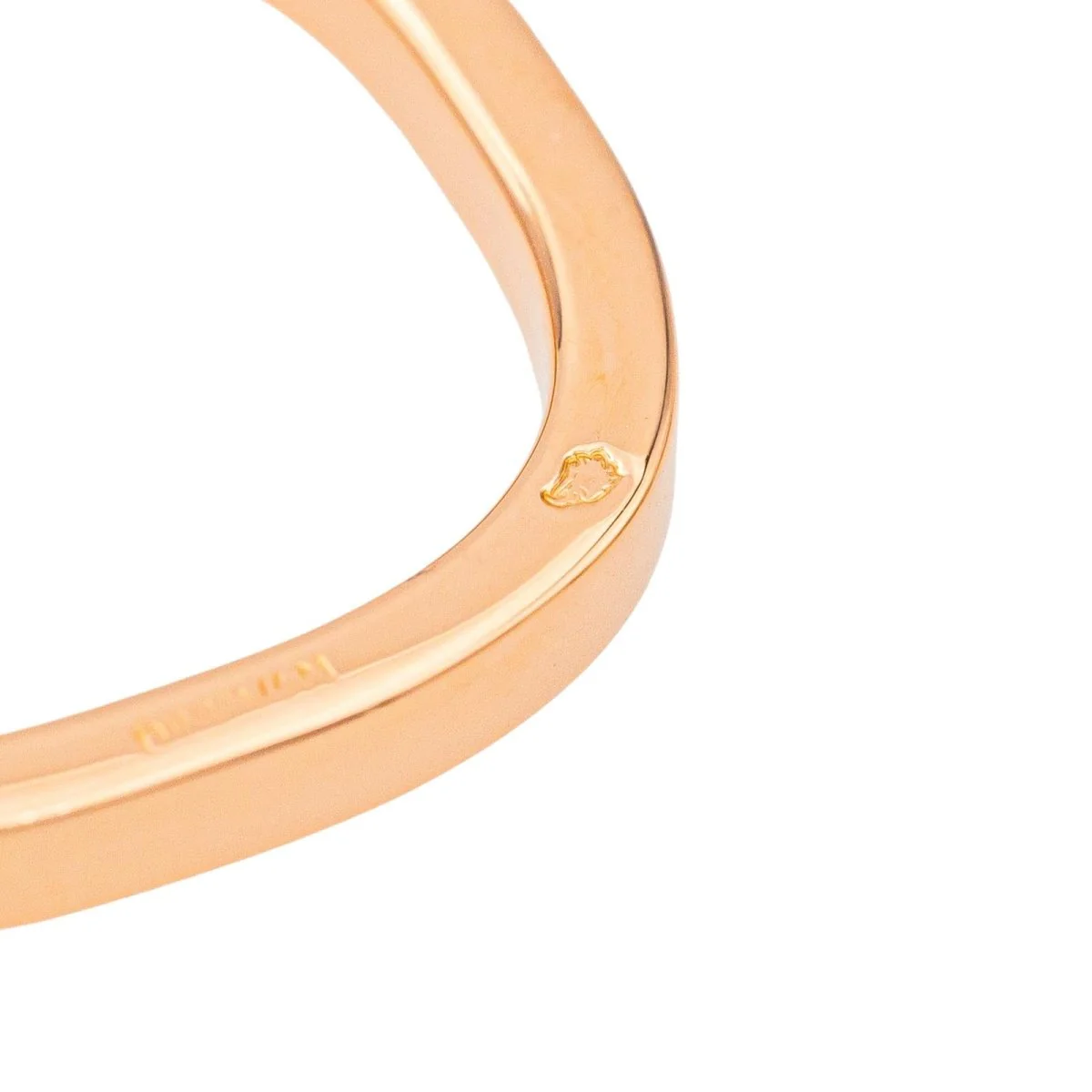 DINH VAN "Square" wedding band in rose gold - Image 6