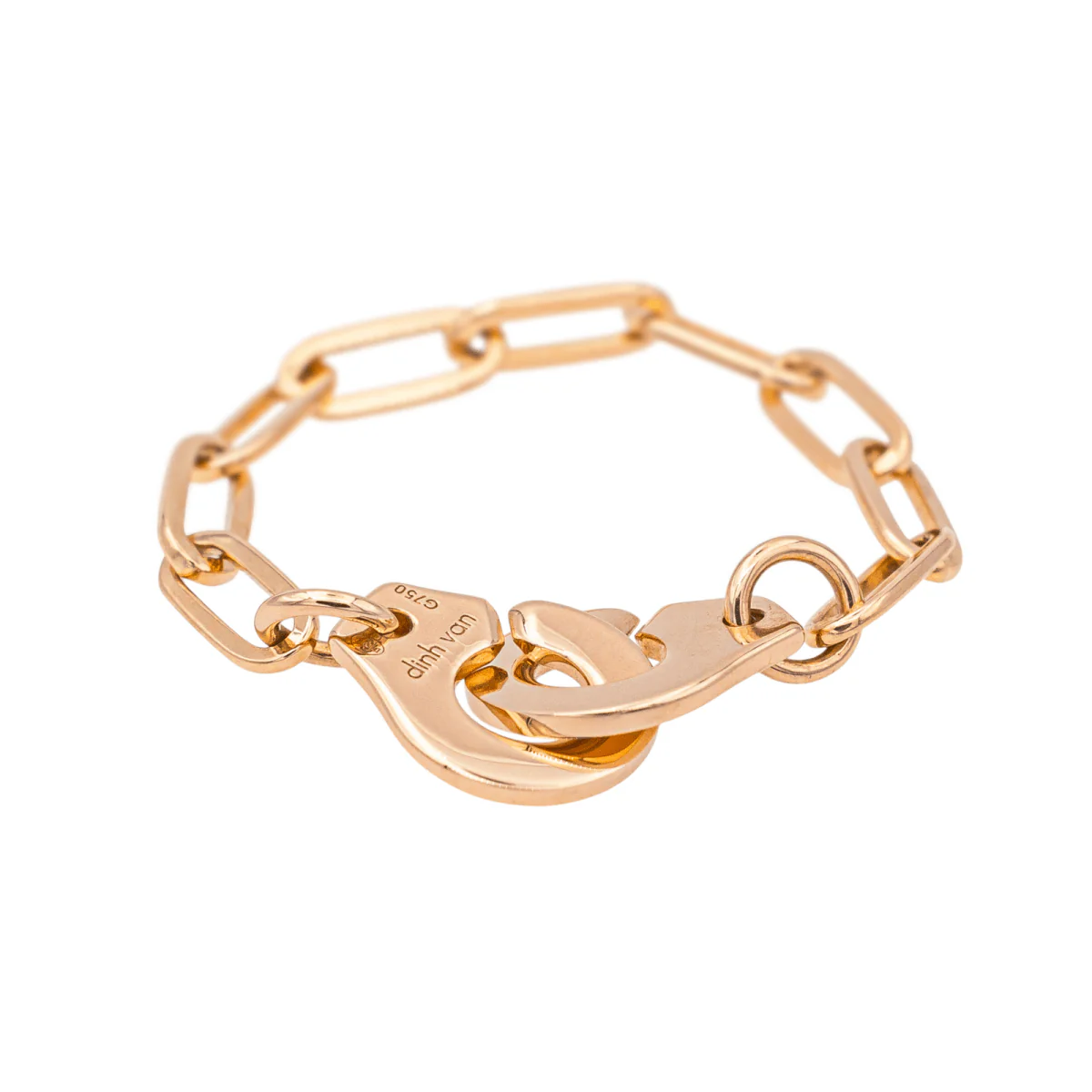 Ring DINH VAN "Handcuffs" in rose gold