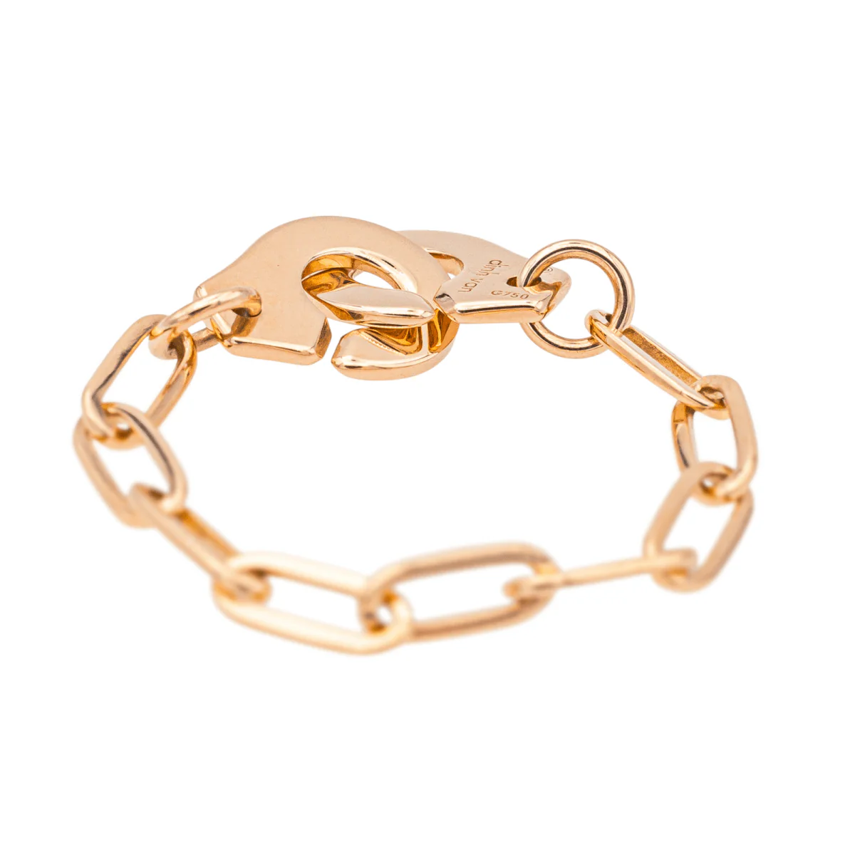 Ring DINH VAN "Handcuffs" in rose gold - Image 5