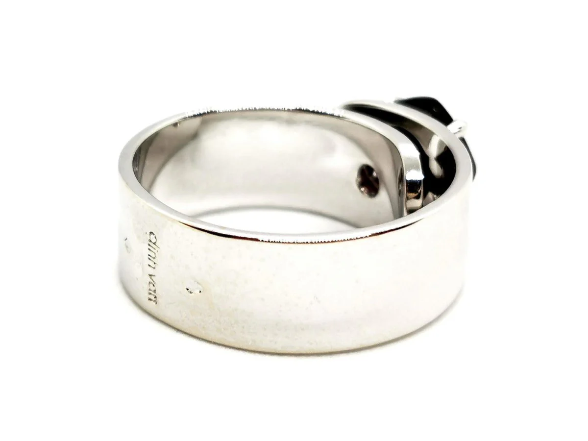 Dinh Van Sistine Ring White gold Garnet - Image 7