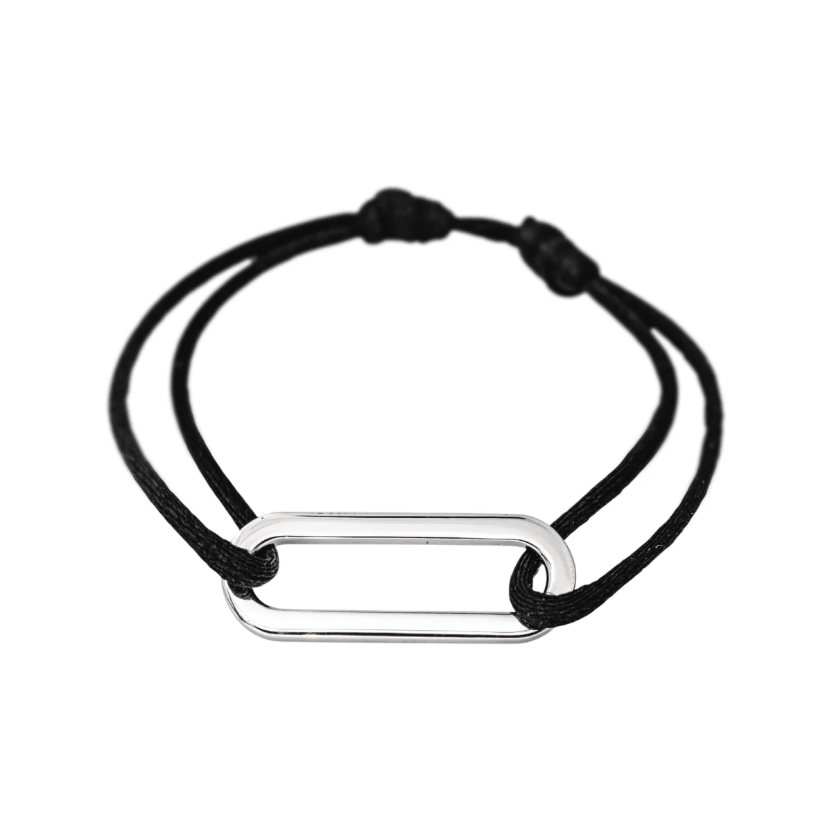Bracelet DINH VAN "Maillon" in white gold