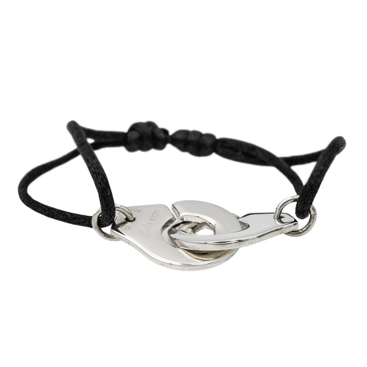 Dinh Van bracelet, "Handcuffs" in silver - Image 3