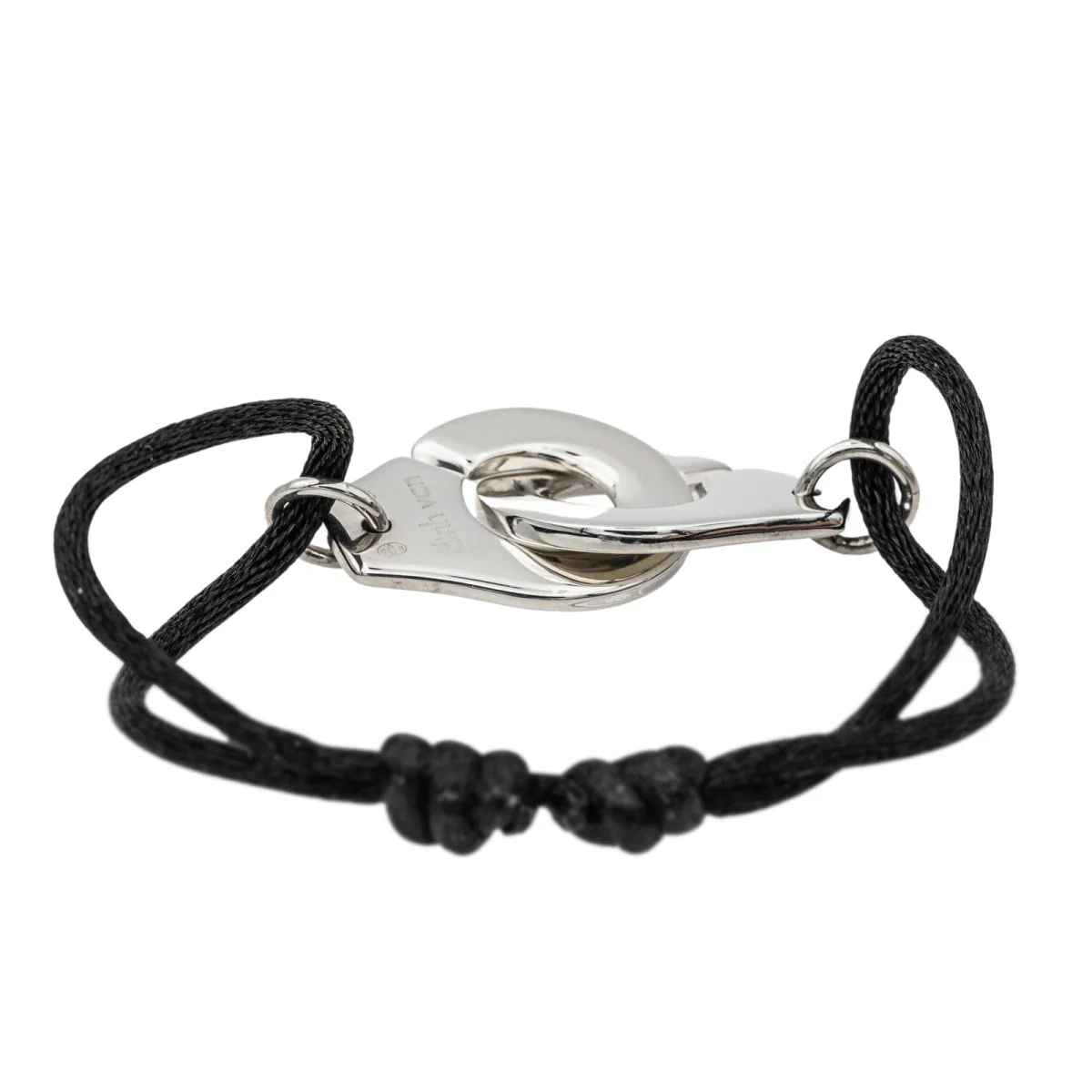 Dinh Van bracelet, "Handcuffs" in silver - Image 4