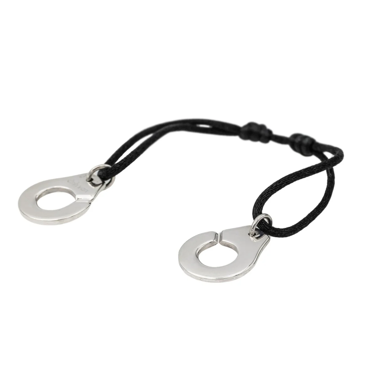 Dinh Van bracelet, "Handcuffs" in silver - Image 7