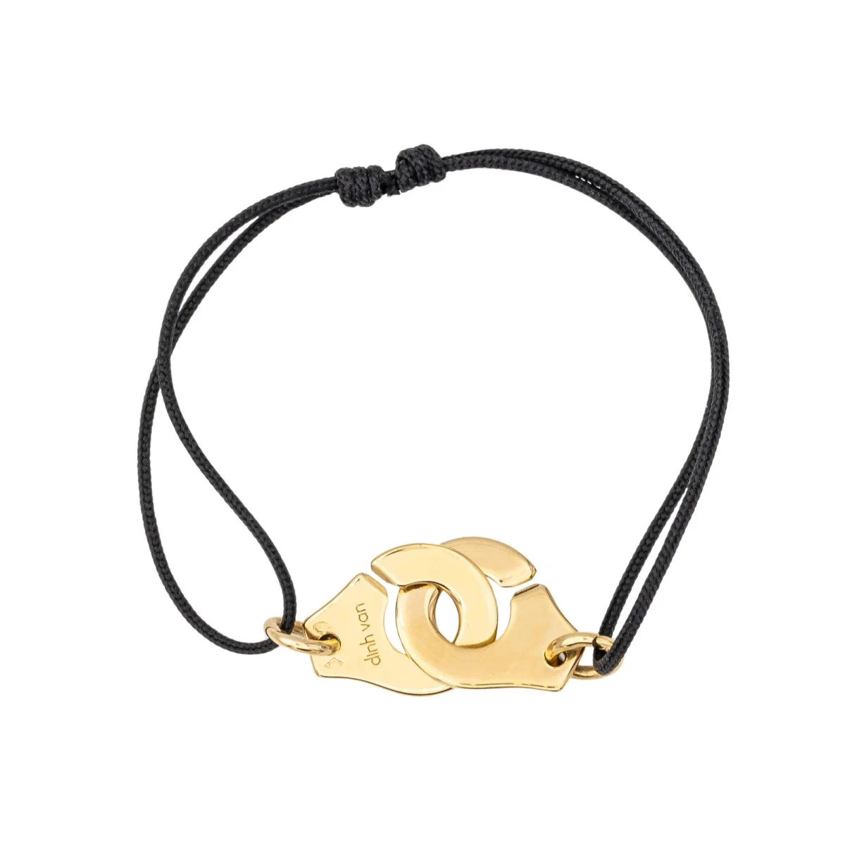 Dinh Van Yellow Gold Handcuff Bracelet
