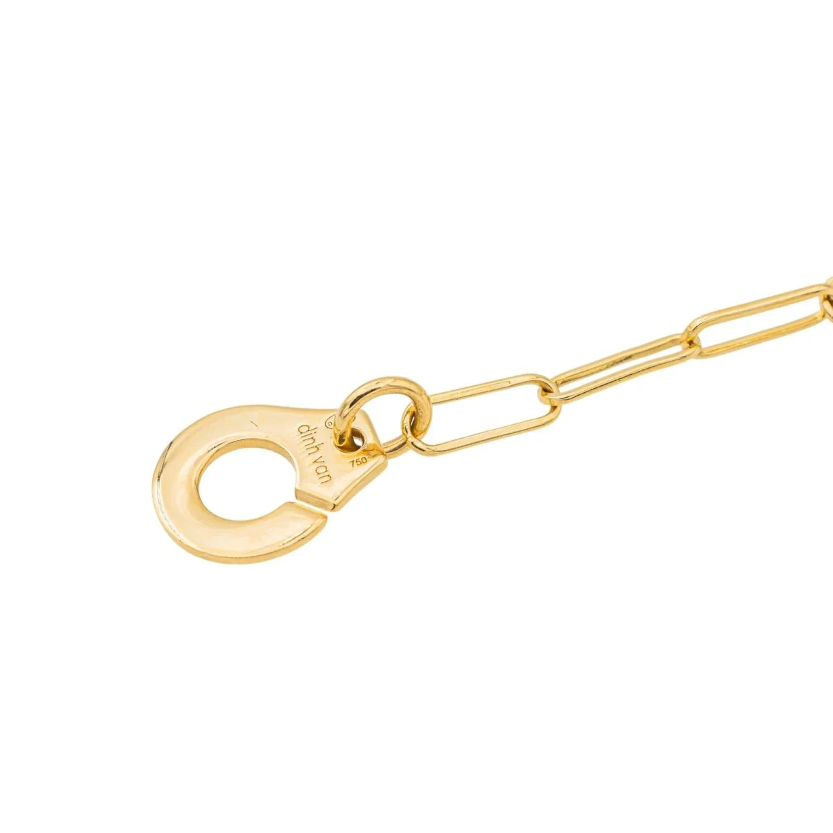 Dinh Van Handcuffs Bracelet Yellow Gold - Image 4