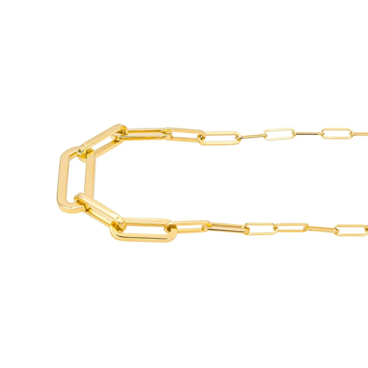 Necklace DINH VAN "Maillon" knitted fabric yellow gold and diamonds - Image 5