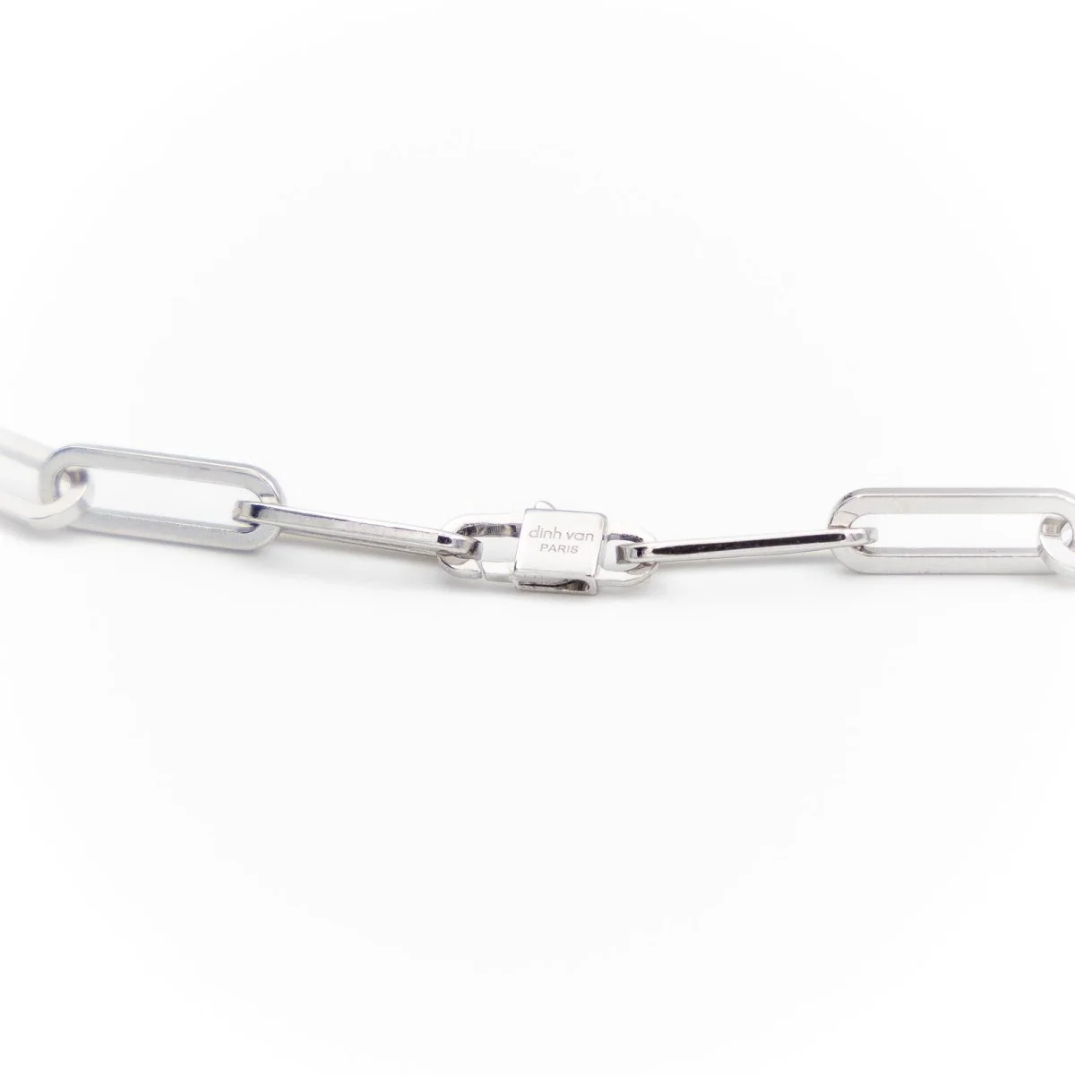 DINH VAN “Menottes” necklace in white gold and diamonds - Image 4