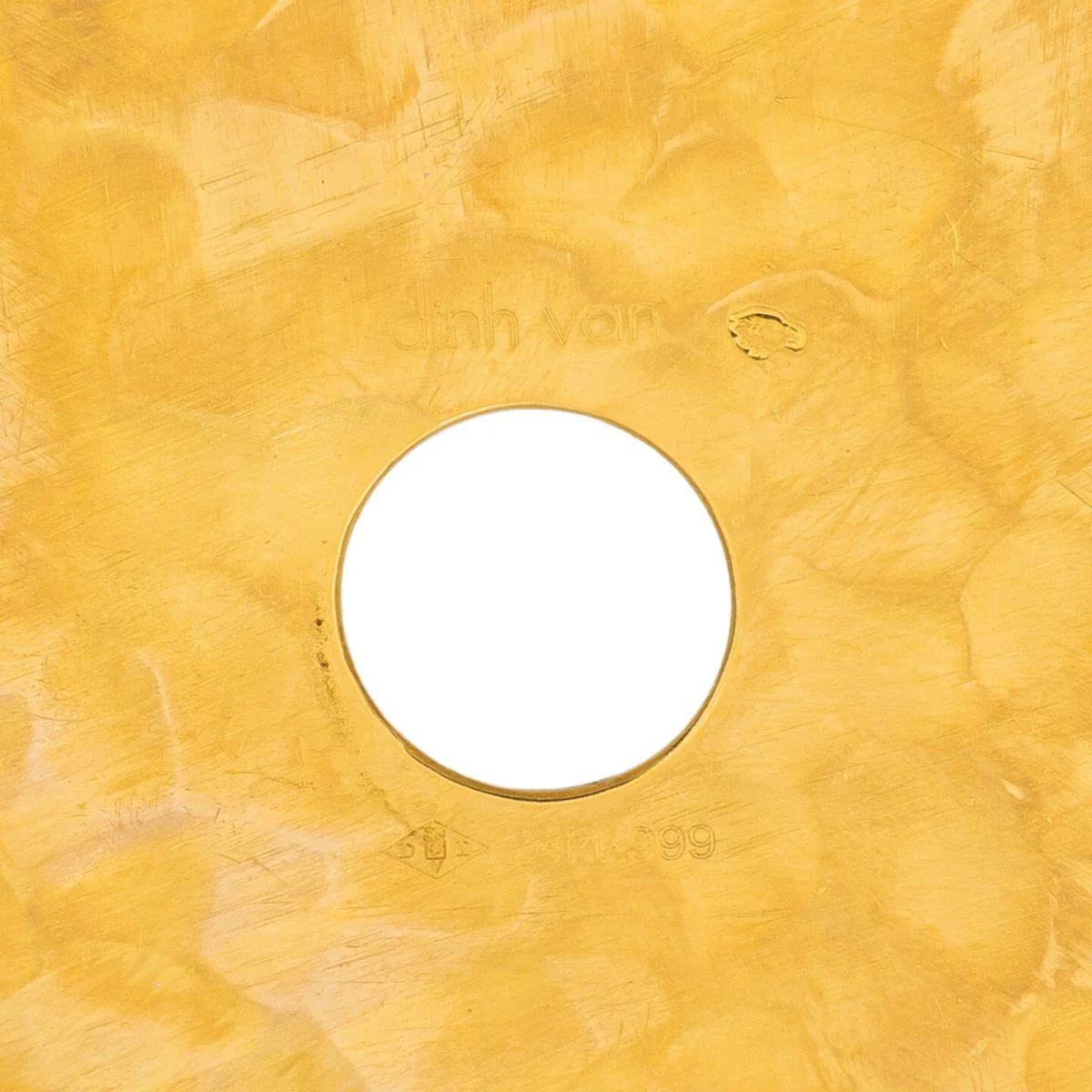 DINH VAN pendant, "Pi" in yellow gold - Image 7