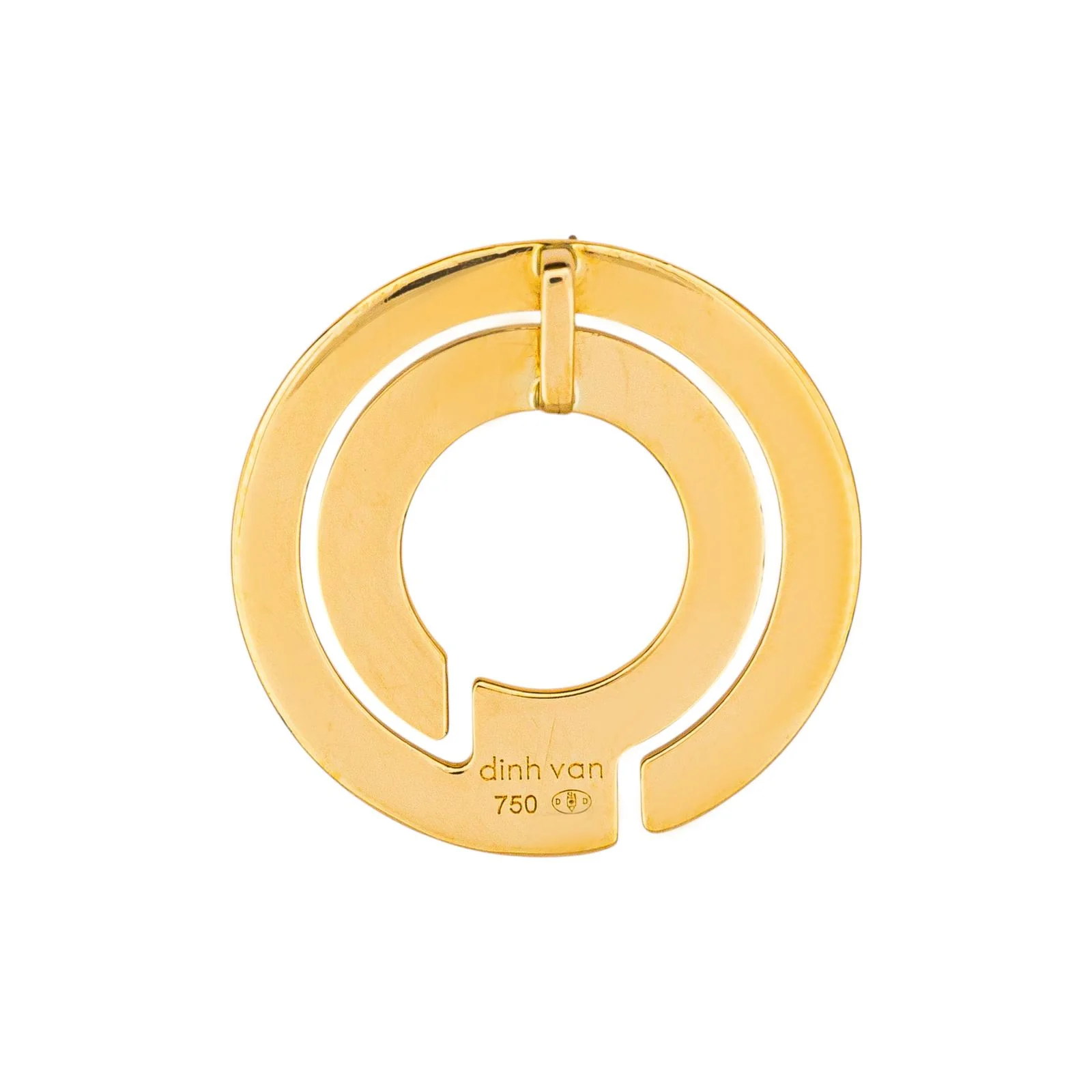 Dinh Van Seventies Pendant, Yellow gold - Image 4