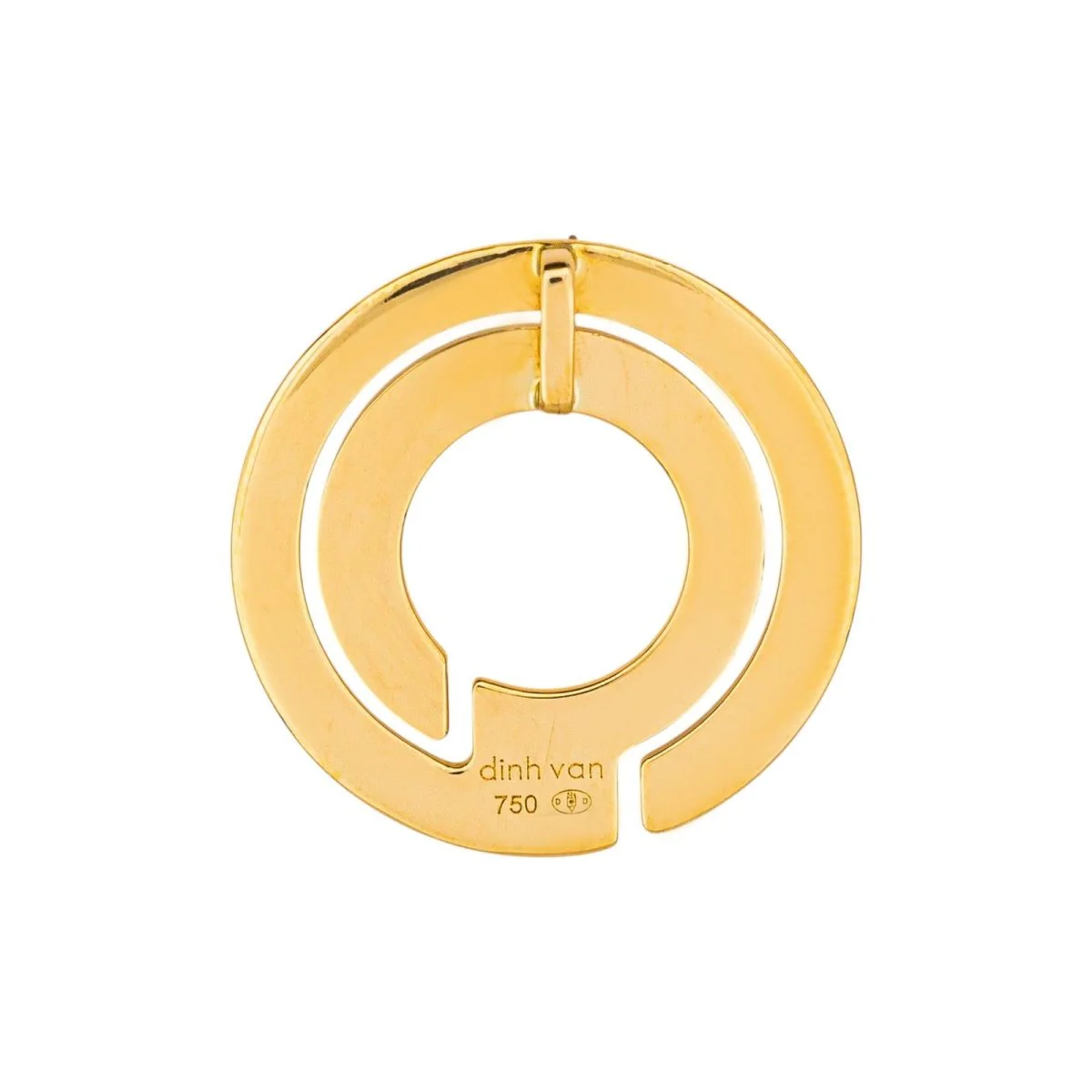 Dinh Van Seventies Pendant, Yellow gold - Image 8