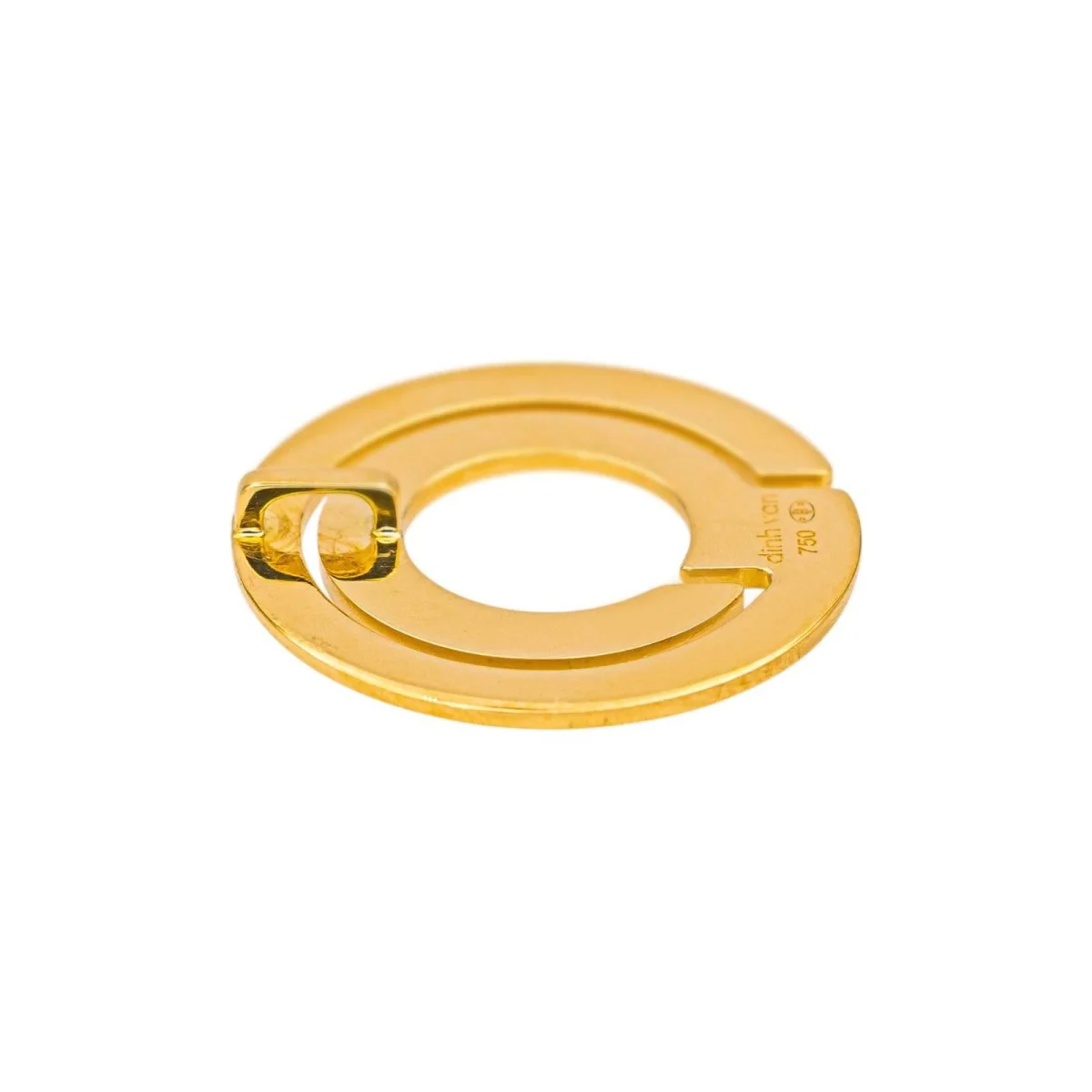 Dinh Van Seventies Pendant, Yellow gold - Image 9