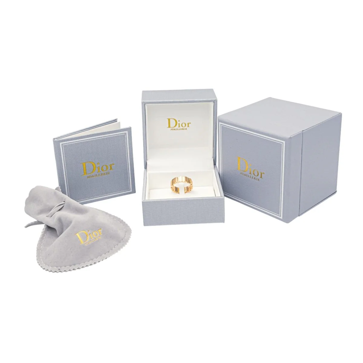 Ring DIOR "Gem Dior" headband in rose gold - Image 5