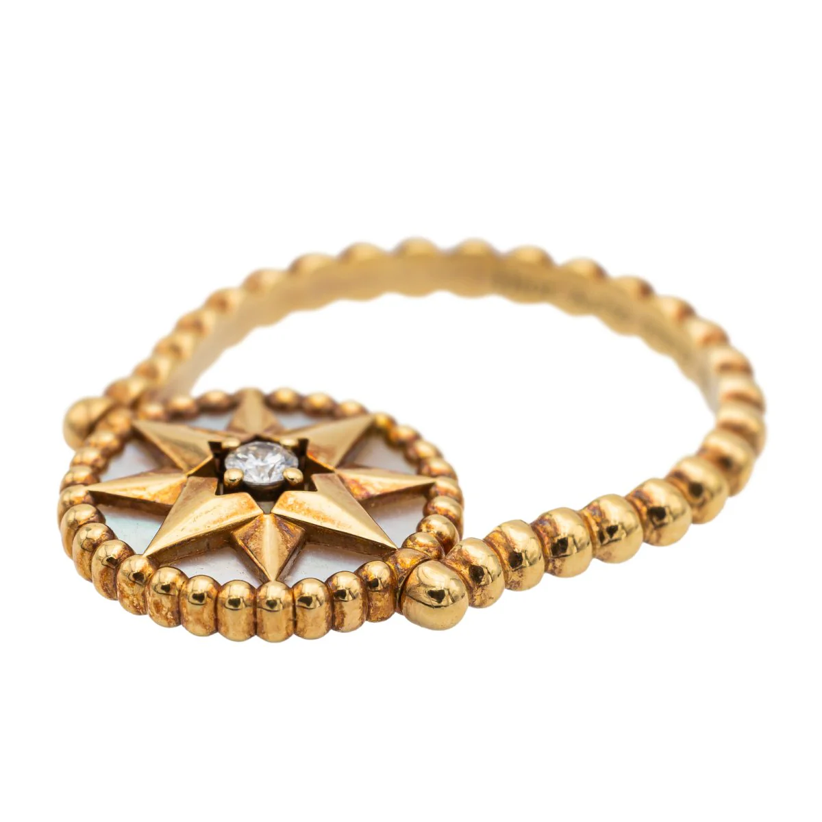 Dior Rose des vents ring Yellow gold Diamond - Image 6
