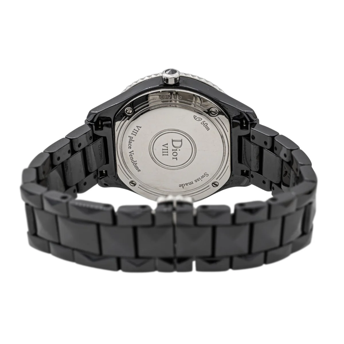 Watch DIOR "VIII" in ceramic black and sapphire - Image 7