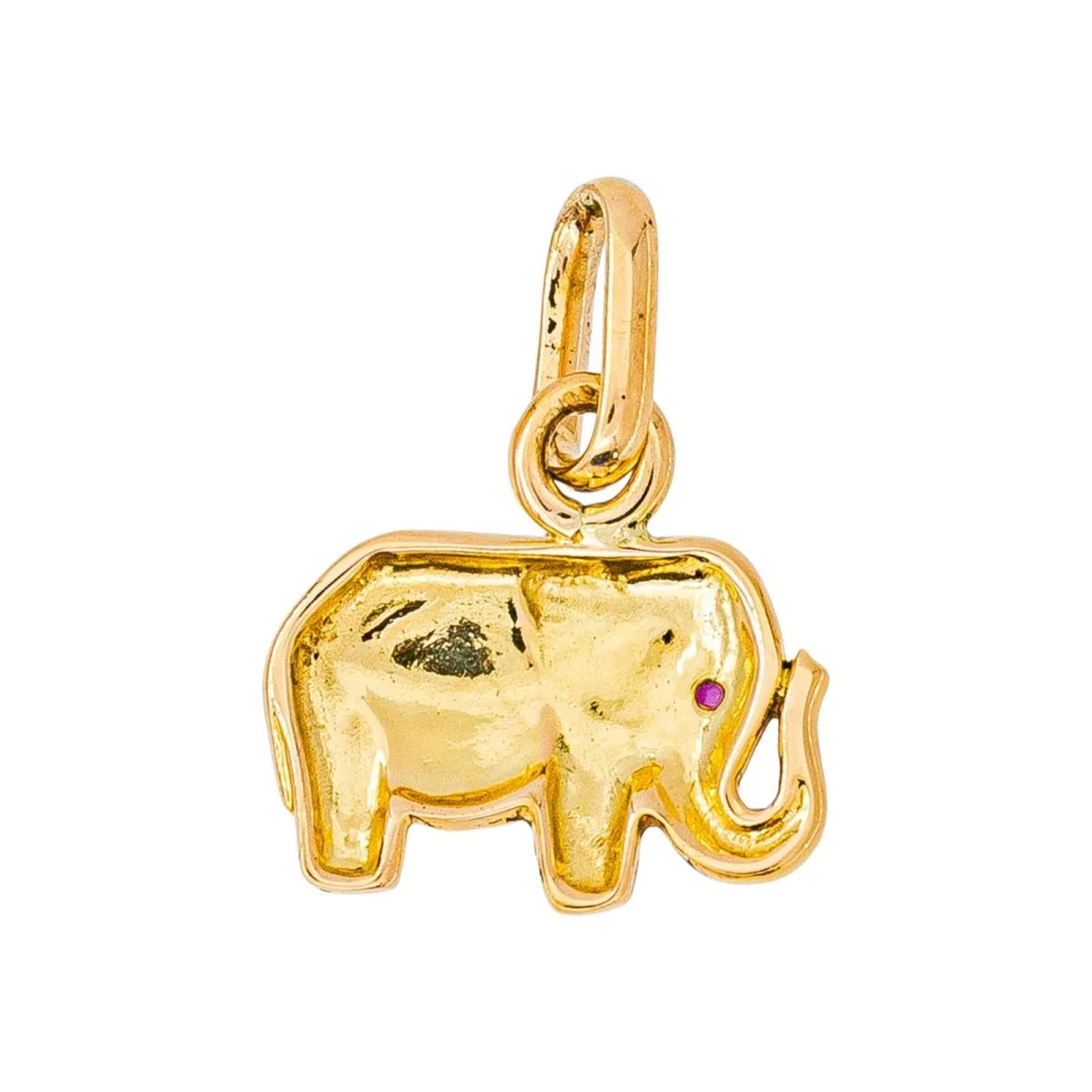 Dodo Pomellato Pendant Yellow gold Ruby - Image 4
