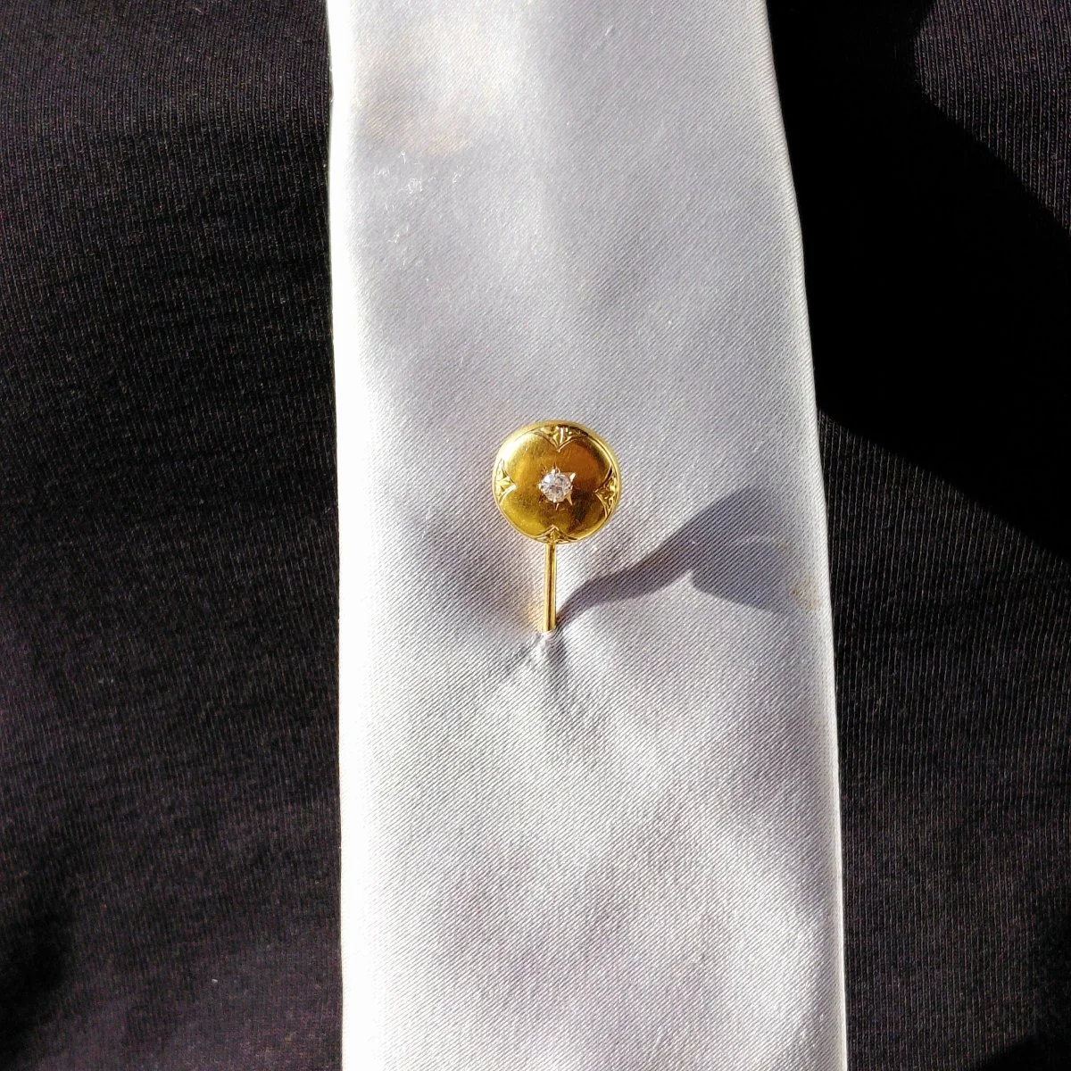 Gold And Diamond Tie Pin - Image 13