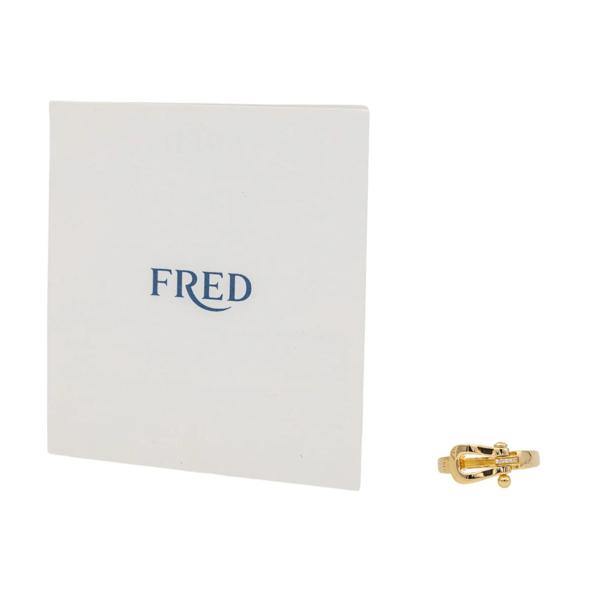 FRED "Force 10" ring in pink gold and diamonds - Image 9