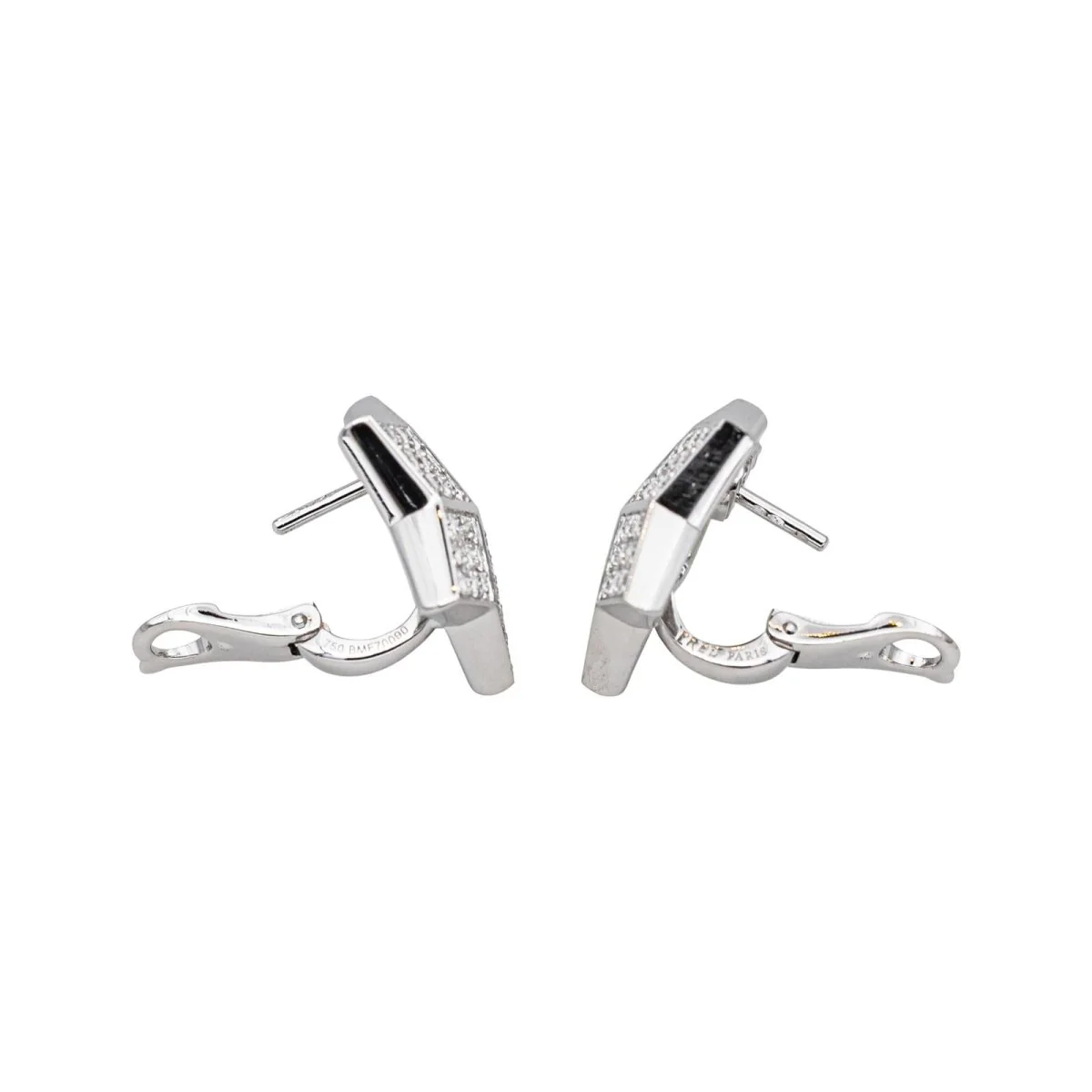 FRED "Lucifer" earrings in white gold and diamonds - Image 6