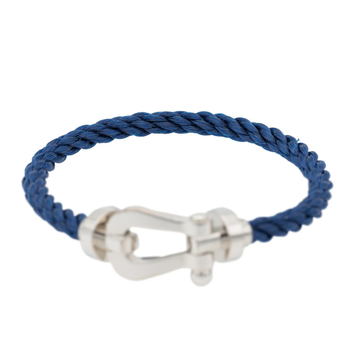 FRED "Force 10" shackle bracelet in white gold GM - Image 5