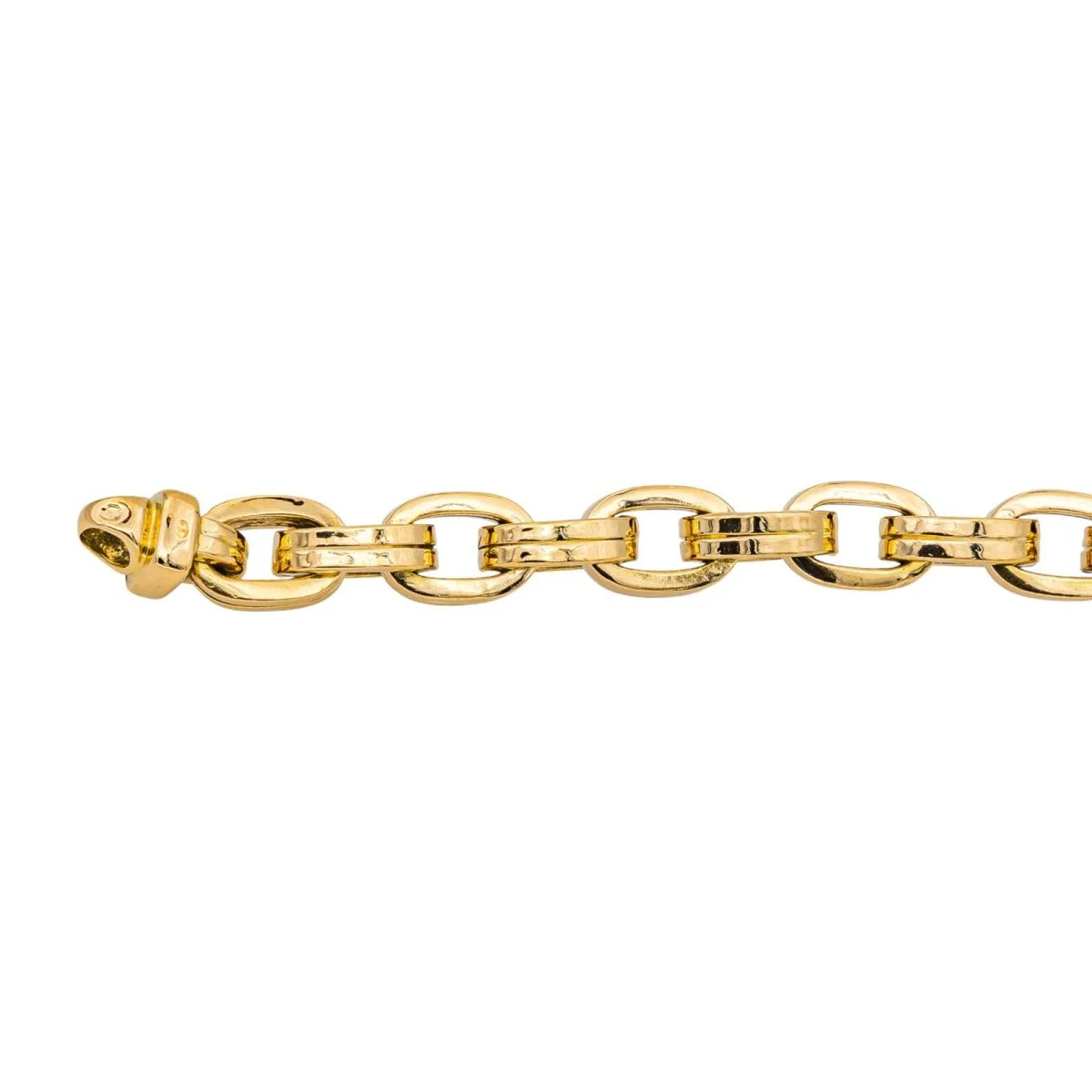Bracelet Maille GAY FRÈRES in yellow gold and diamond - Image 6