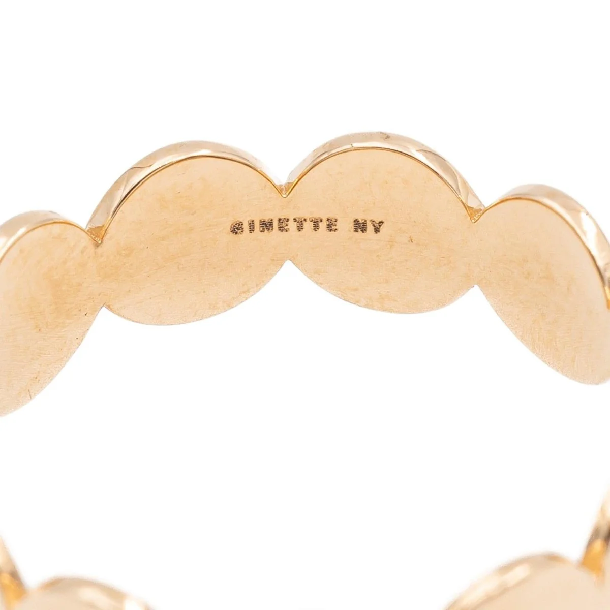 GINETTE NY “Mini ever” ring in pink gold - Image 3