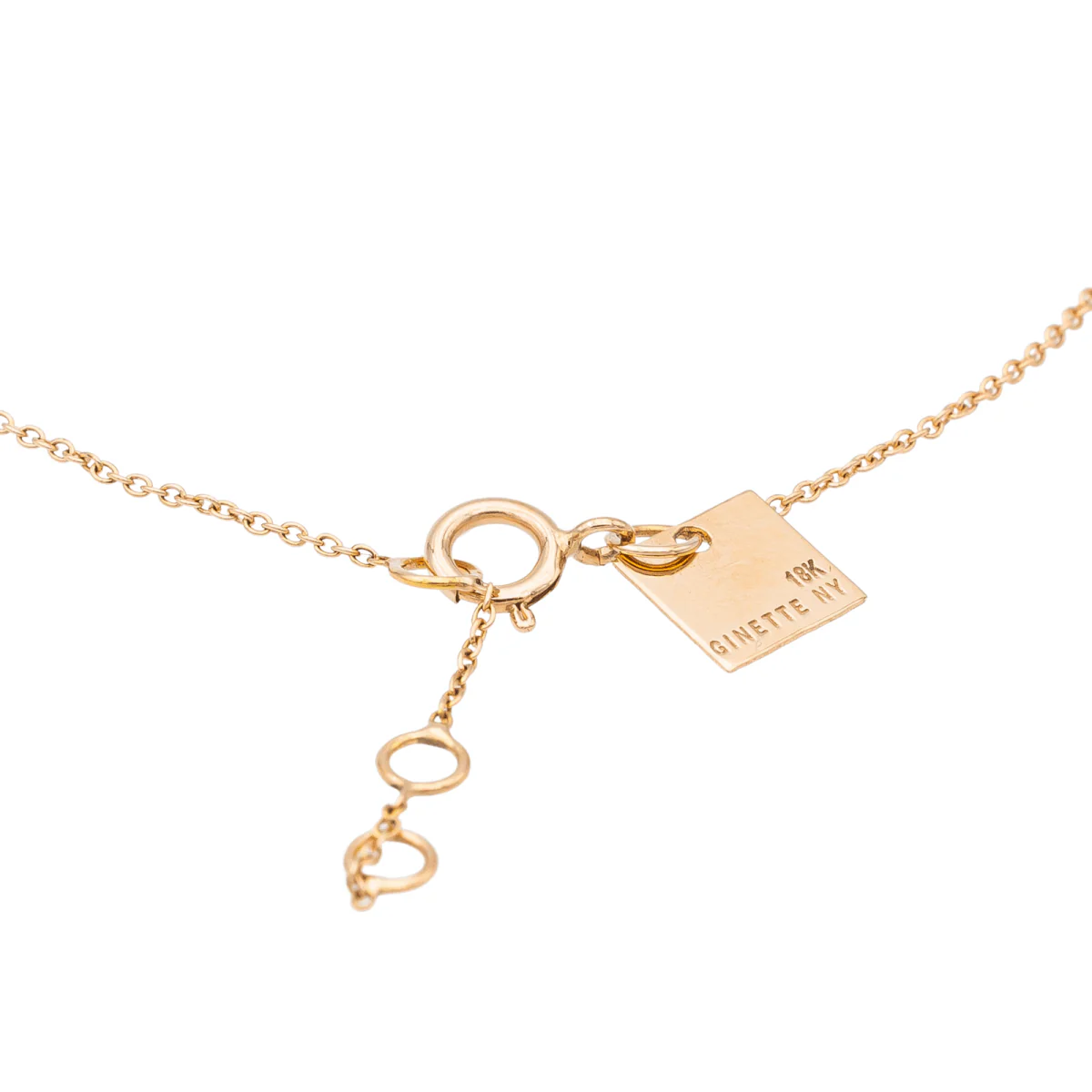 Ginette NY Rose Gold Ginkgo Bracelet - Image 3