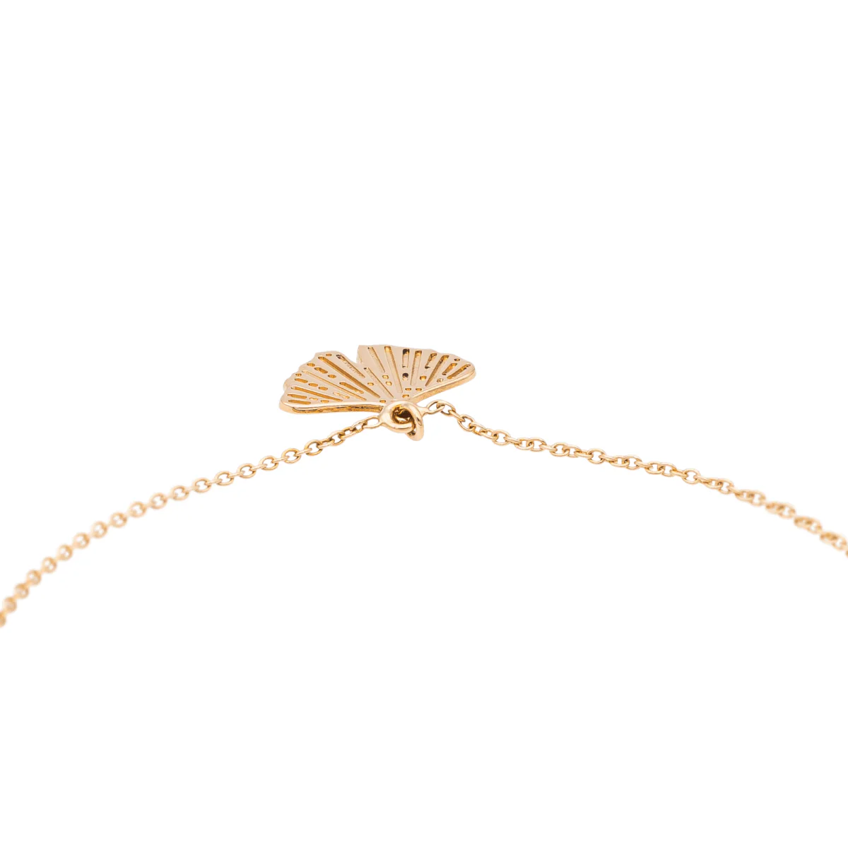 Ginette NY Rose Gold Ginkgo Bracelet - Image 5