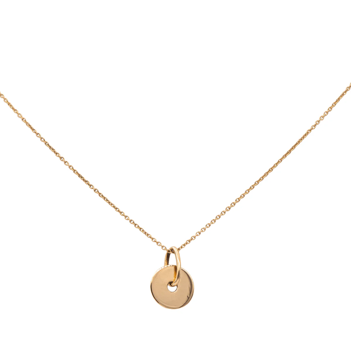 Ginette NY Necklace Donut Rose gold