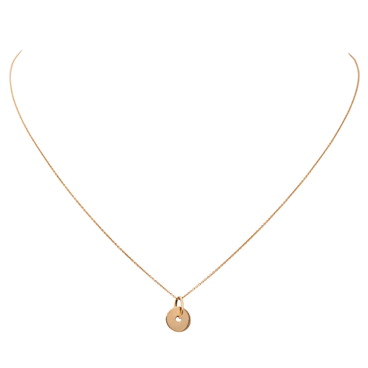 Ginette NY Necklace Donut Rose gold - Image 3