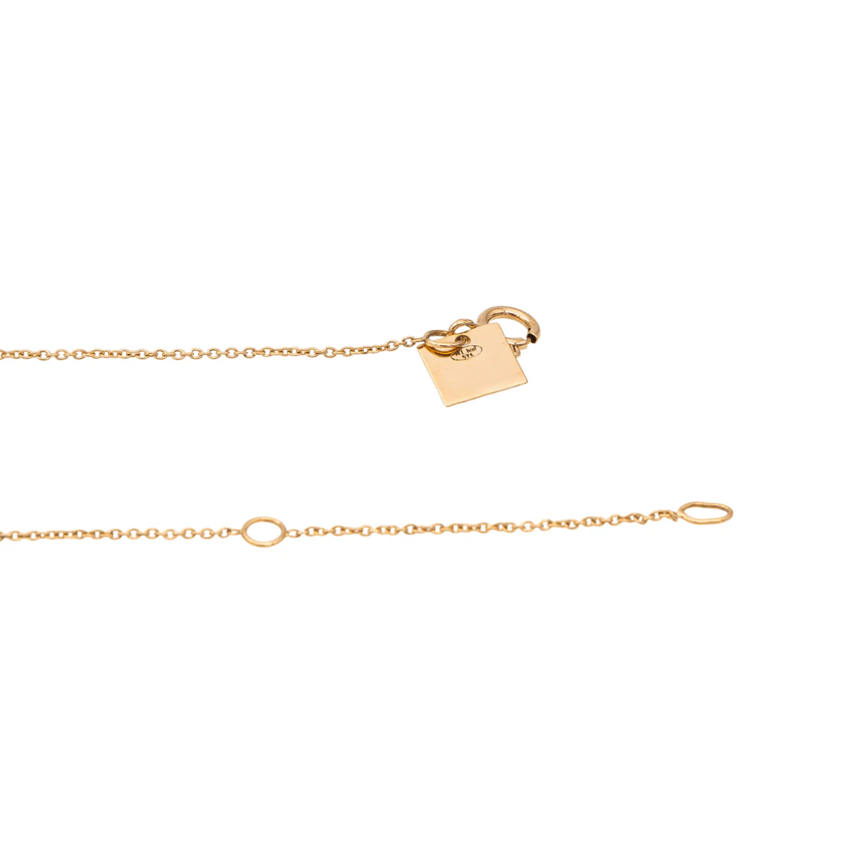 Ginette NY Necklace Donut Rose gold - Image 7