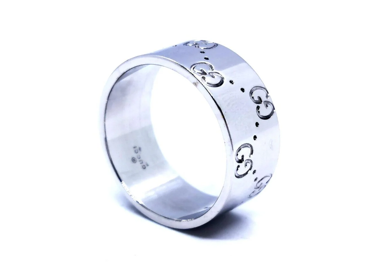 Gucci Icon Ring White gold - Image 10