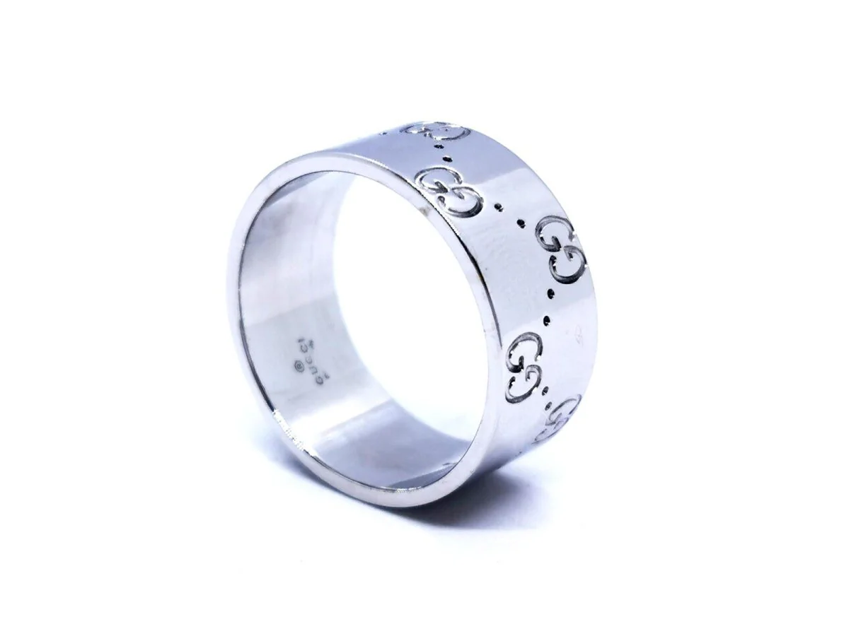 Gucci Icon Ring White gold - Image 9