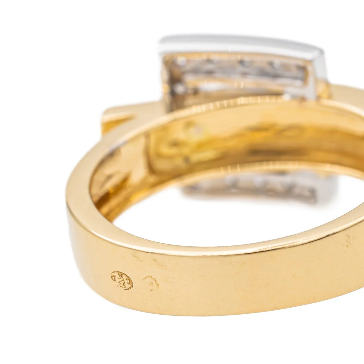 Guy Laroche Ring Yellow gold Diamond - Image 6