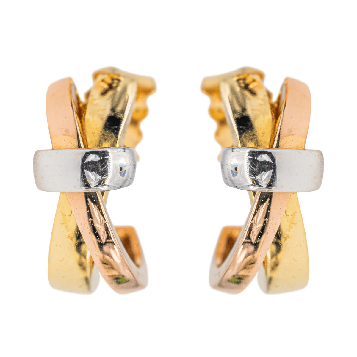 Guy Laroche Earrings Yellow Gold