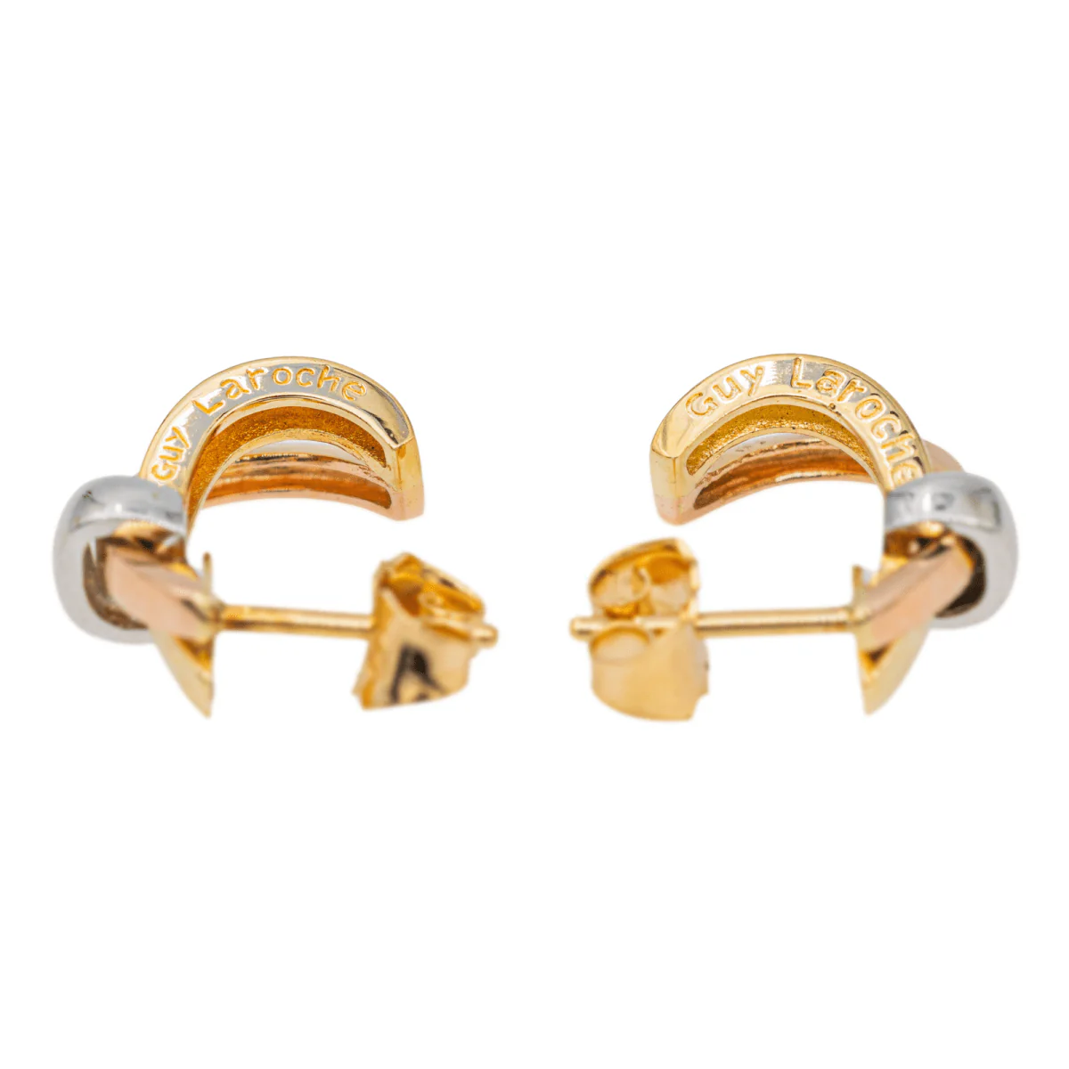 Guy Laroche Earrings Yellow Gold - Image 4