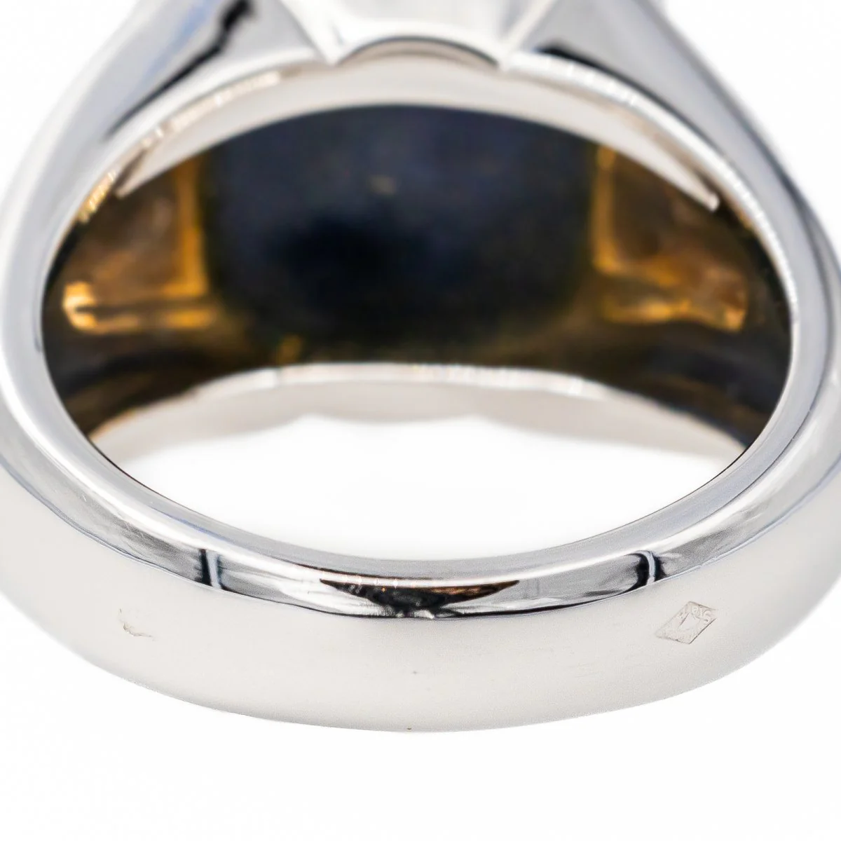 HERMÈS ring in white gold and lapis lazuli - Image 7