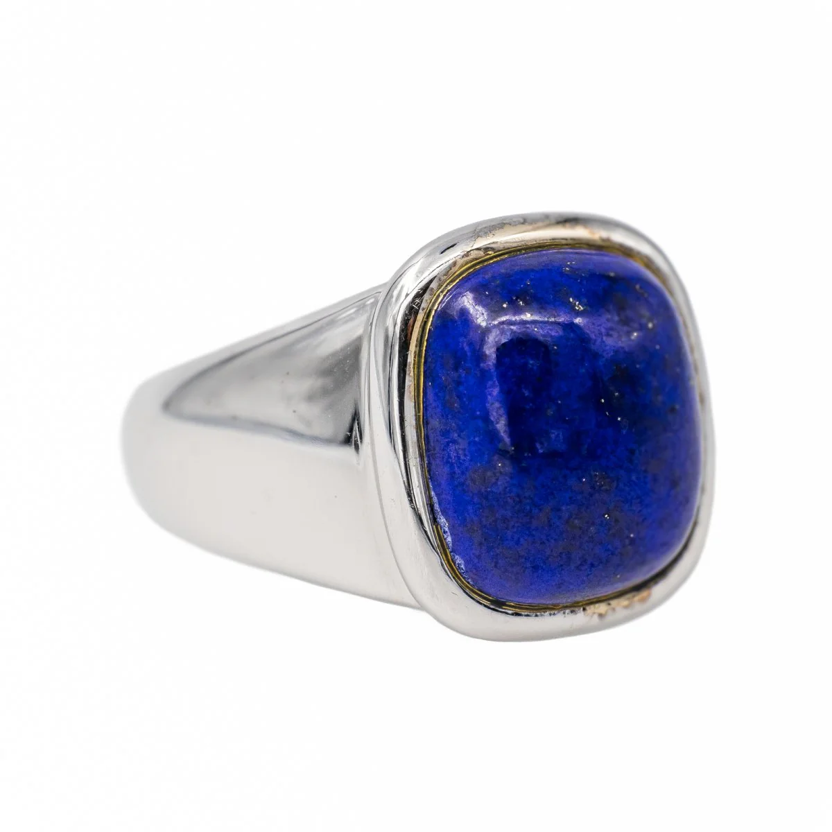 HERMÈS ring in white gold and lapis lazuli - Image 8