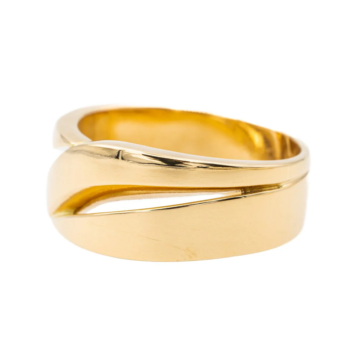 Ring HERMÈS headband in yellow gold - Image 5