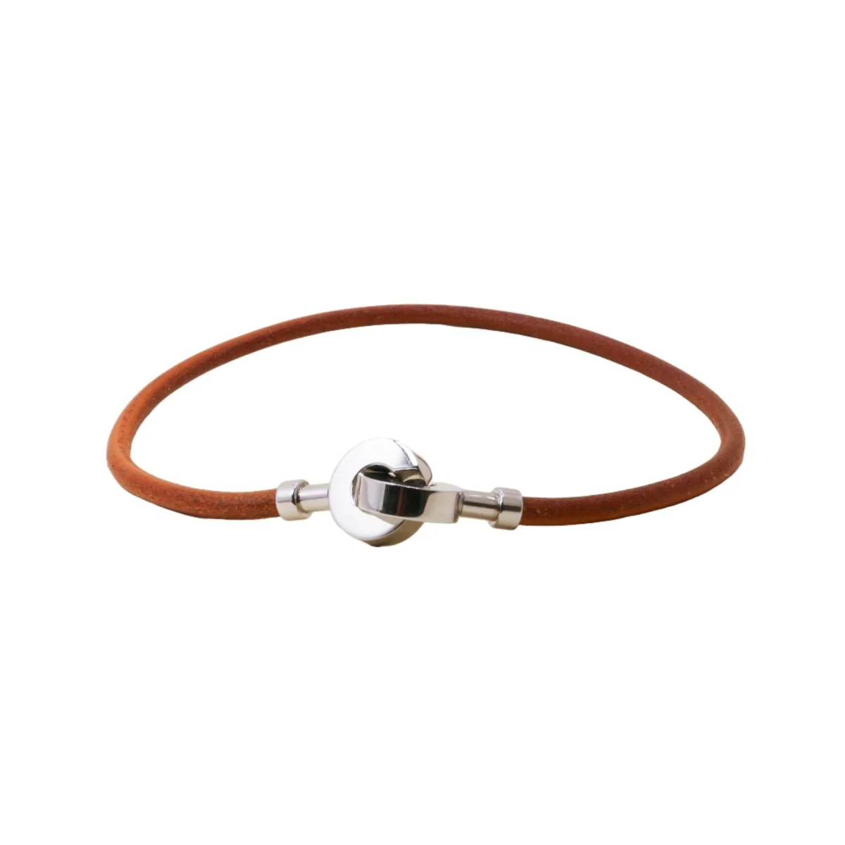 HERMÈS “Lancelot” Ras de Cou necklace in leather