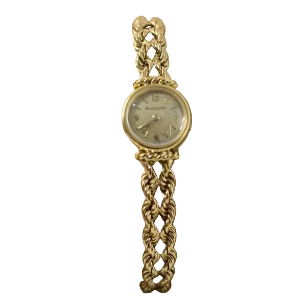JAEGER-LECOULTRE watch in yellow gold