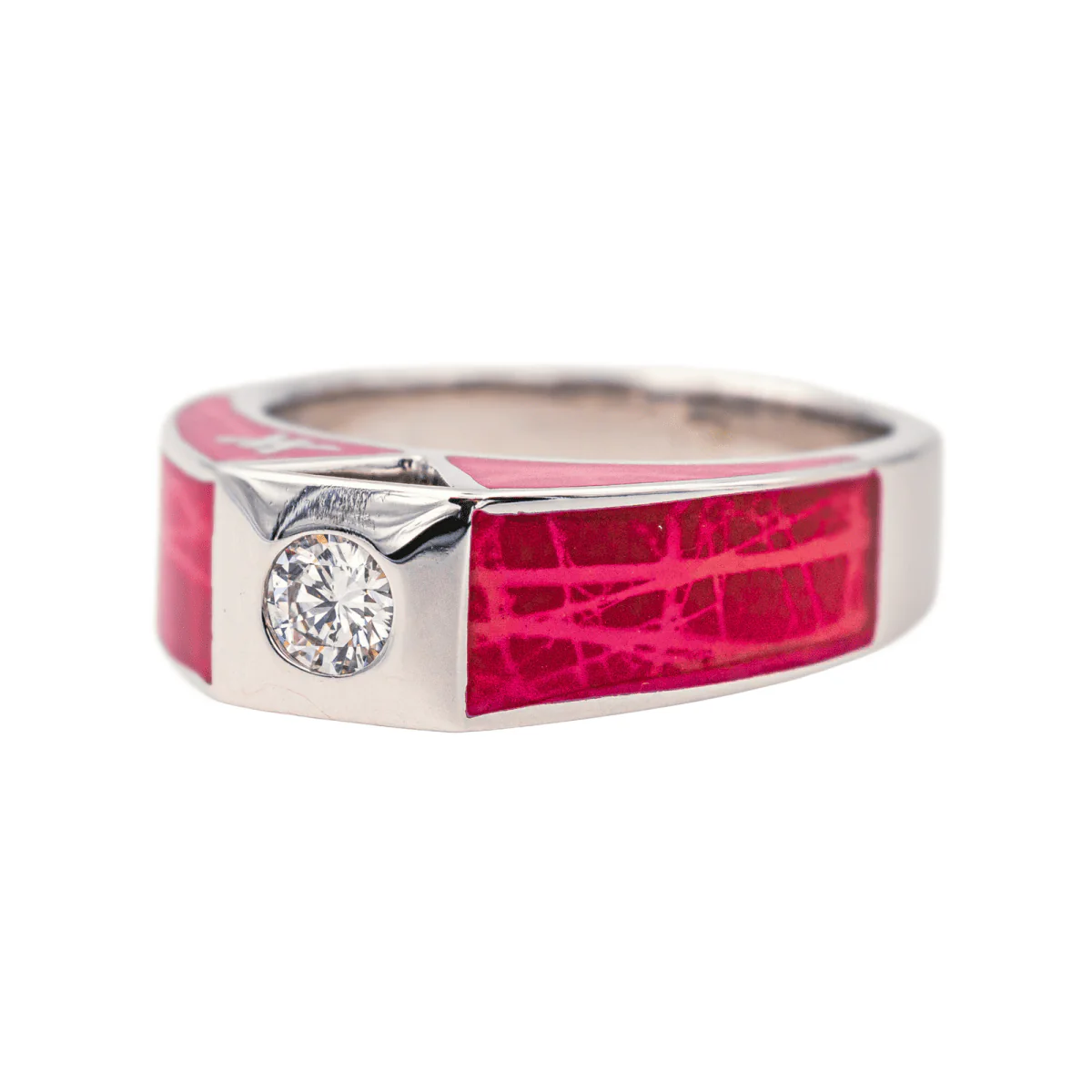 Korloff Ring White gold solitaire diamond - Image 3