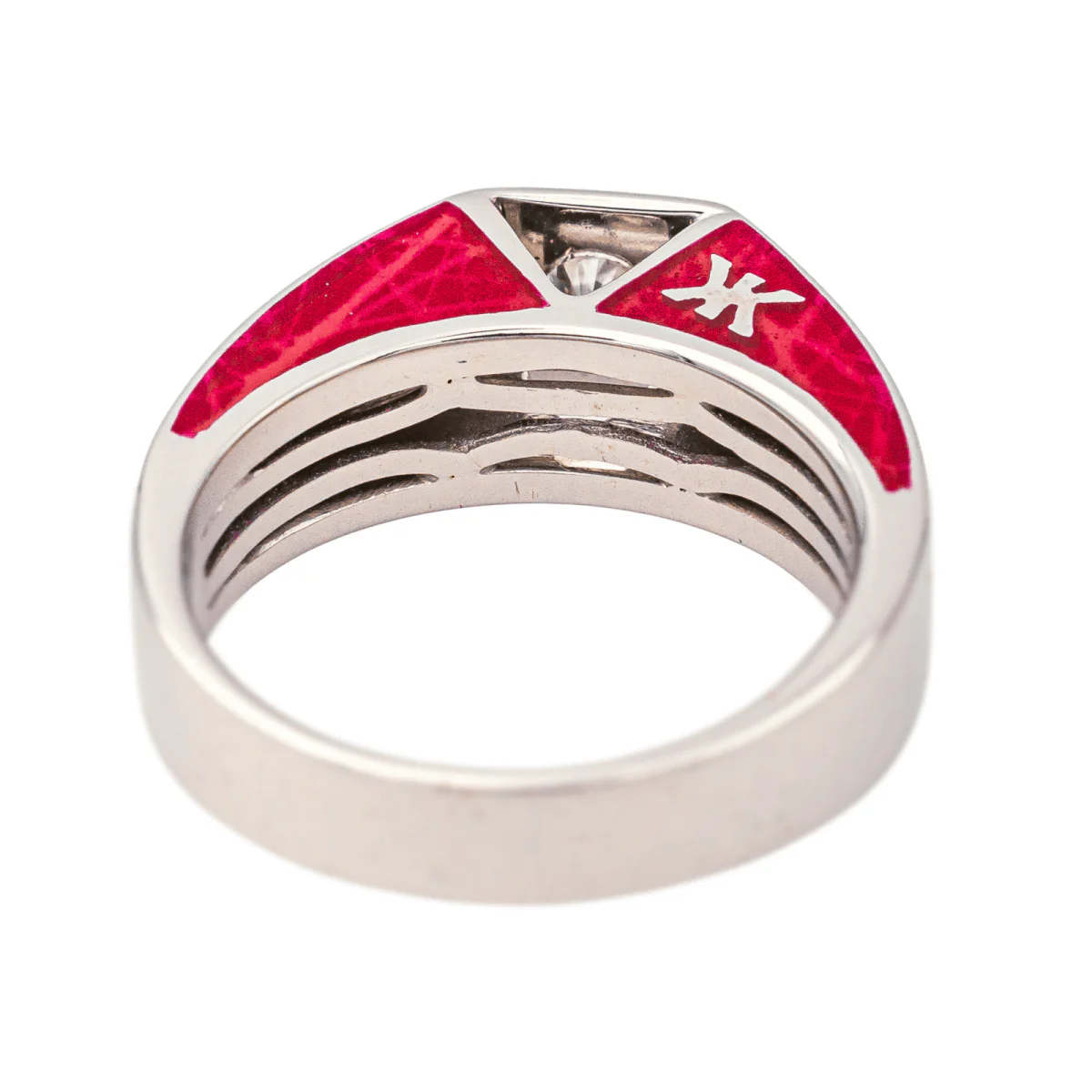 Korloff Ring White gold solitaire diamond - Image 5