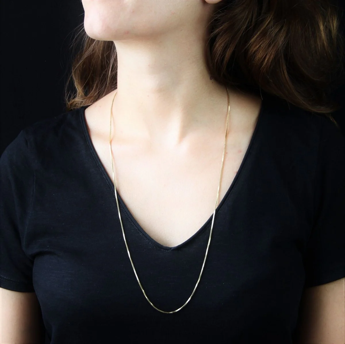 Necklace Chain in yellow gold - Image 2