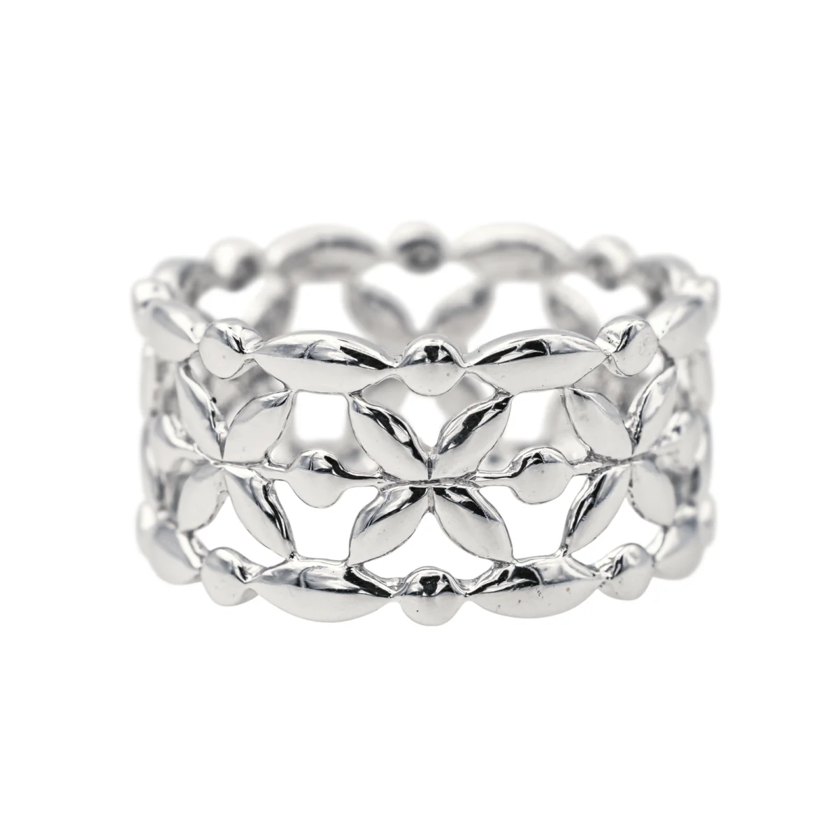 Mauboussin Bandeau ring in white gold