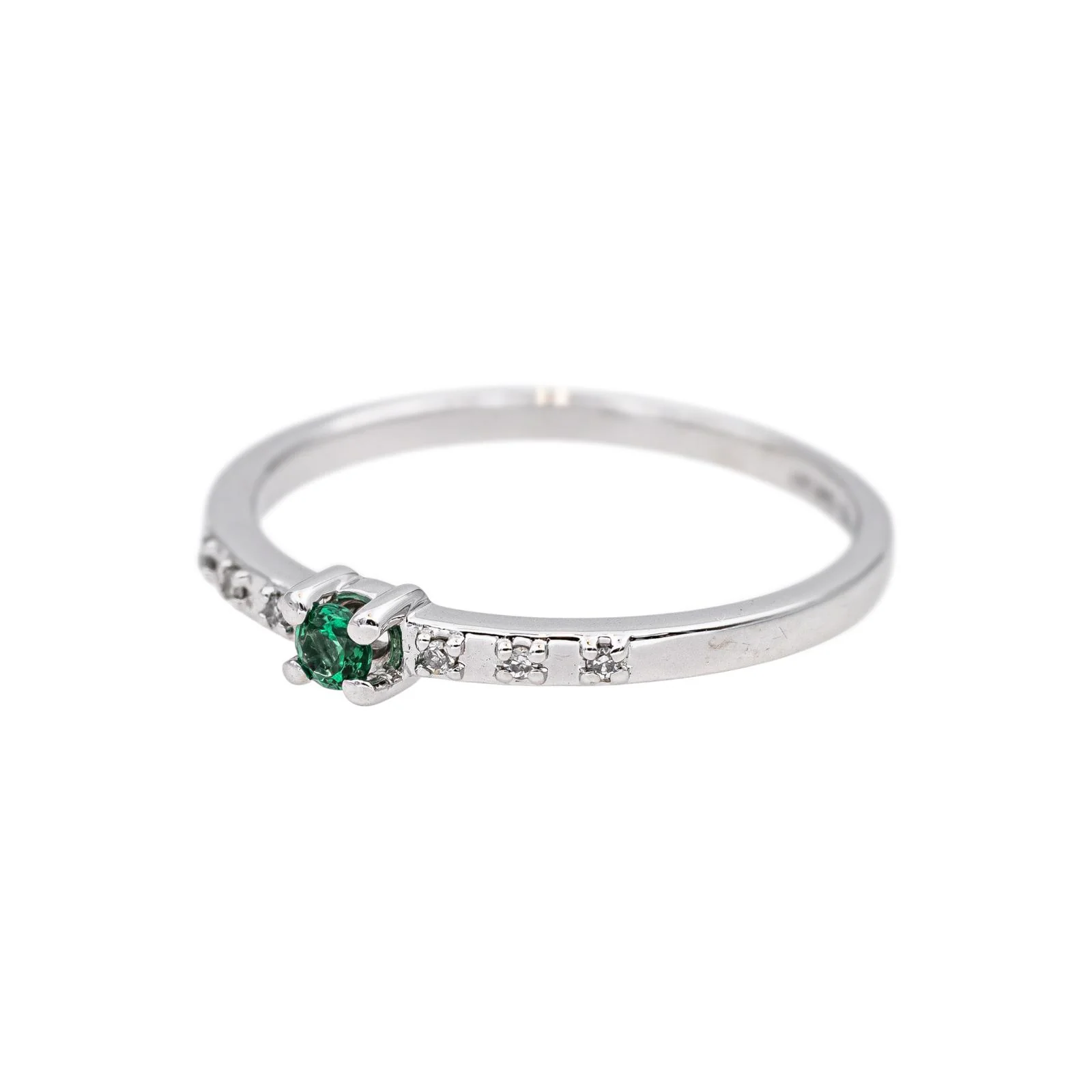 Mauboussin Ring Capsule of emotions White gold Emerald - Image 8