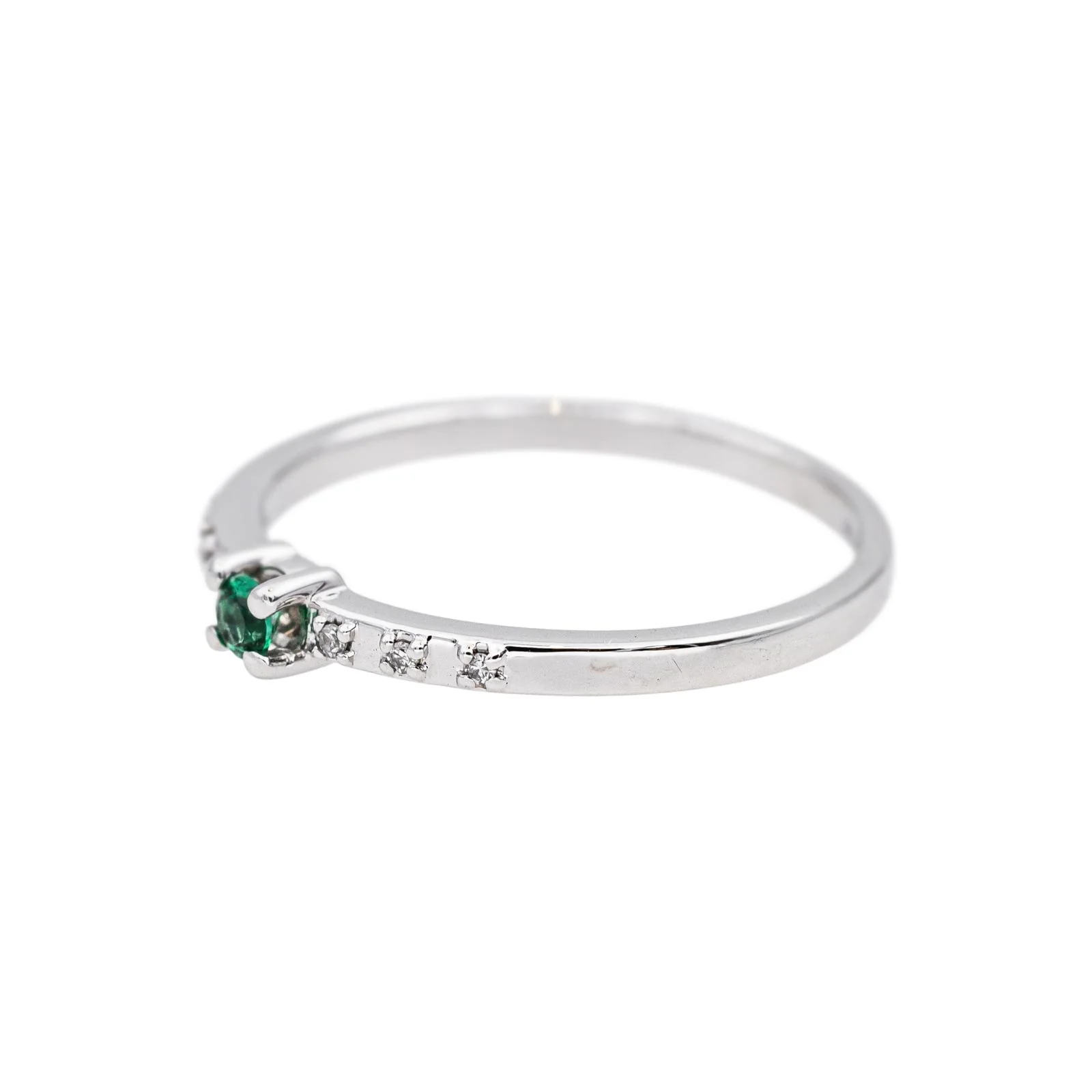Mauboussin Ring Capsule of emotions White gold Emerald - Image 9