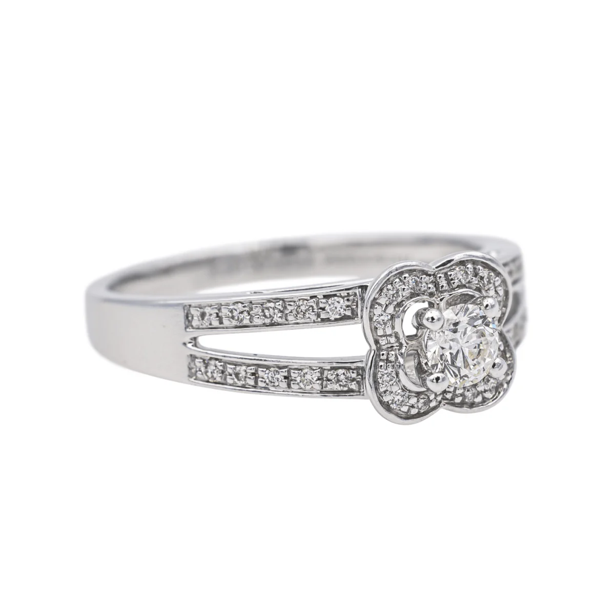 Ring MAUBOUSSIN "Chance of Love N°2" in white gold and diamonds - Image 6